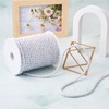 32 Yards 5mm Twisted Trim Cord Silver Polyester Twine Decorative