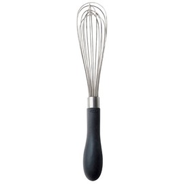 OXO Oxo Whisk, Small, Stainless Steel, Anti-Fatigue Grip, Baking, Dressing, Dishwasher Safe
