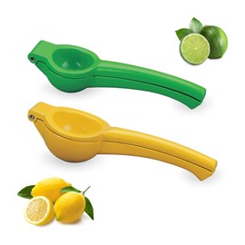 Juice Squeezer Commercial Quality Grade for Lime Lemon Citrus Orange, Supreme Housewares Die Cast Aluminum Metal Manual Squeezer Hand Juicer Kitchen Tool (Lemon & Lime Squeezer)