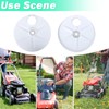 2 Pack 127-6840 Wheel Cover Assembly for Toro - Replacement