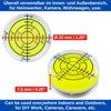 Round Level Set, 5 Pieces, with Diameter 32 mm Diameter,