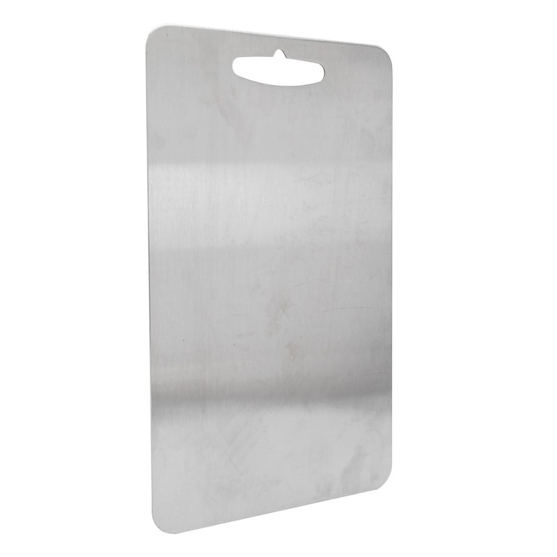 Cutting Board Multifunctional Double‑sided Stainless Steel Chopping Board for Kitchen