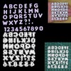 Uppercase Alphabet & Numbers + More Metal Cutting Dies Set,