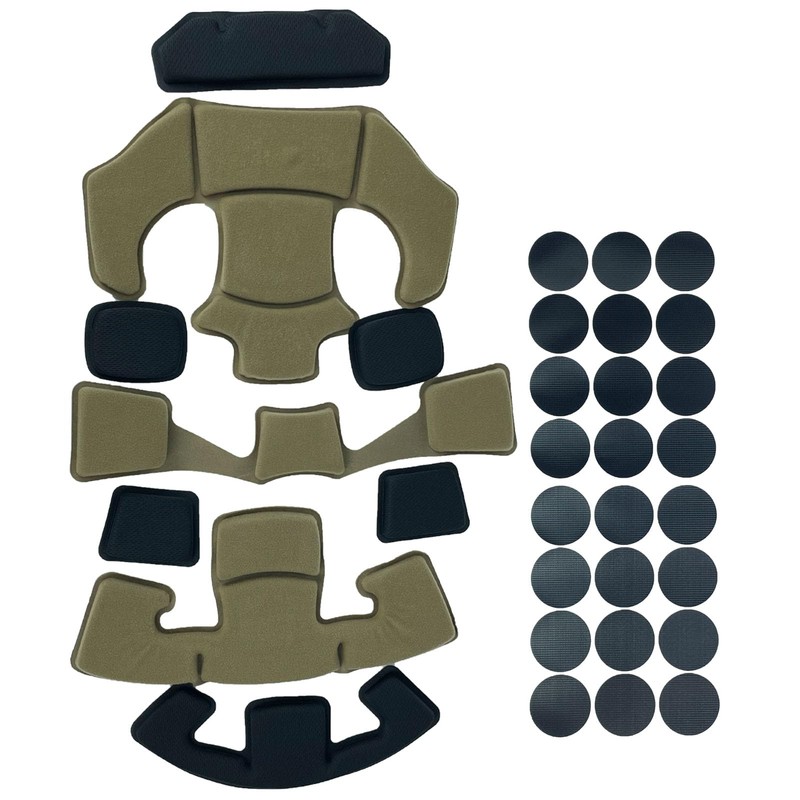 ATAIRSOFT Tactical Helmet Protective Pads Universal Replacement Internal Memory Foam
