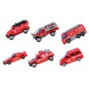 6pcs 1:64 Engineering Car Model Alloy Simulation Vehicle Car Model
