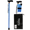 Yamasan Lightweight Folding Cane, Suitable for Height 57.1 - 65.0