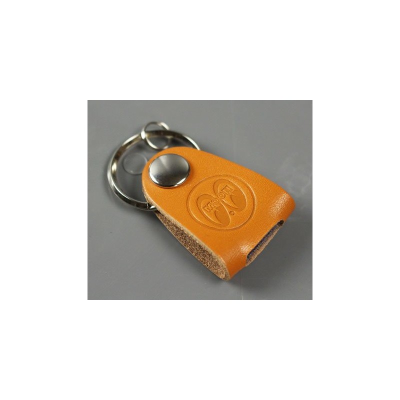 MOONEYES MOONEYES KH-MGC199BR-MON Leather Key Cap, Brown