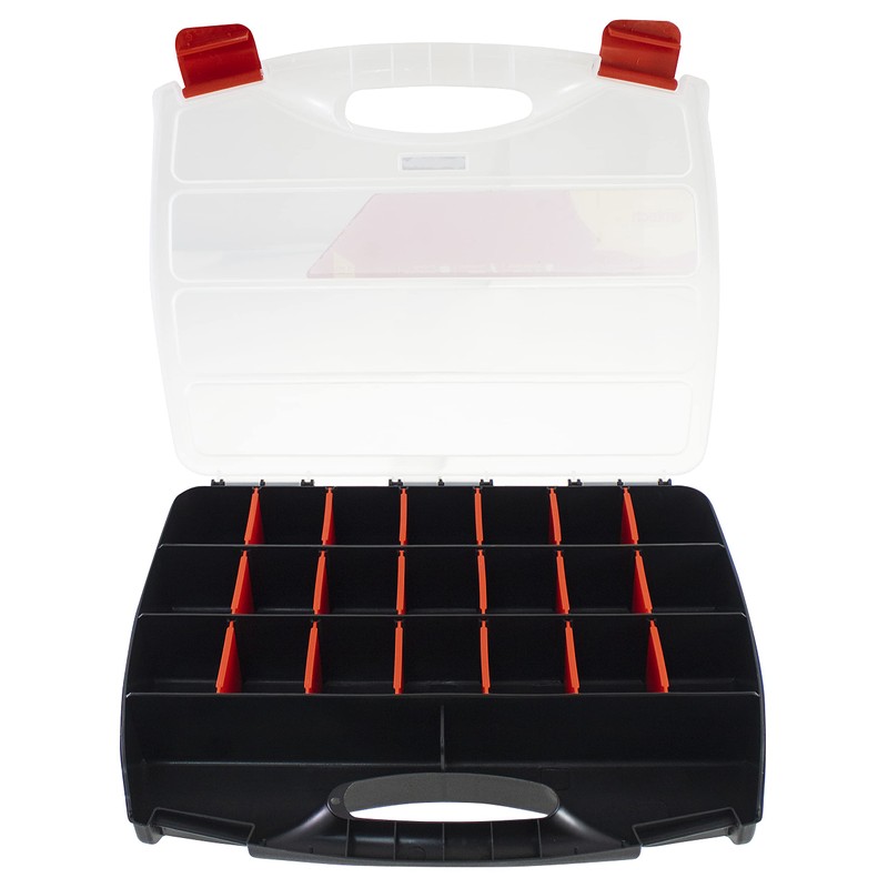 Amtech S6460 Storage Box, Screw Box Organiser for Hardware Assortment,