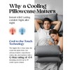 SLEEPHORIA Cooling Pillow Cases for Hot Sleepers, 2 Pack King