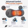 Electric Lumbar Support Pillow for Home & Office – Heated