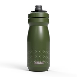 CamelBak Podium 21oz Bike Water Bottle - Easy Squeeze Bottle - Fits Most Bike Cages, Deep Fern