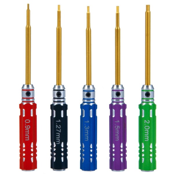 Unbranded 5Pcs Hex Screw Driver Screwdrivers For SCX24 RC Car