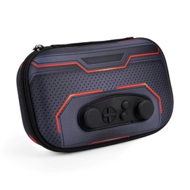 ZIPIT Gamer Pencil Case | Black Pen Box with Joystick for Boys | Large Capacity School Pencil Case, black, Pencil Case for Kids