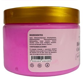 Crema para Peinar con Colágeno y Biotina, 300ml, Color Café, Romero, Hidratación Profunda, para Todo Tipo de Cabello y Caída, Natural Sin Parabenos