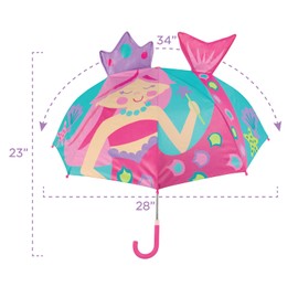 Stephen Joseph Pop Up Umbrella, Pink Mermaid