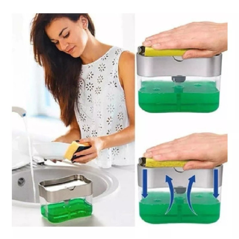 KFMX Dispensador De Jabon Liquido Para Trastes Cocina
