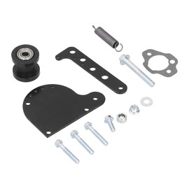 Tensor De Cadena para Bicimoto,Napinacz Łańcucha Silnika Rowerowego,Kit Tensor de Cadena Negro,Kit Tensor de Cadena con Resorte Negro Apto para Bicicleta Motorizada con Motor