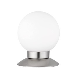 Reality Leuchten Princess R52551907 Table Lamp 3 W Integrated Matt Nickel 10 x 10 x 13 cm