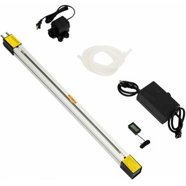24" Portable Acrylic Plastic PVC Bending Machine Plastic Strip Heater Bender Manual Hot Heating Bender Bending Tool 1mm-6mm for Sign Making 110V 800W