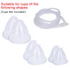 Meifuly Vacuum Therapy Machine Accessories, for Large Cups (2100ML 1800ML