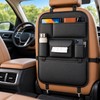 Car Seat Back Organizer for Rear Seat Storage – Black