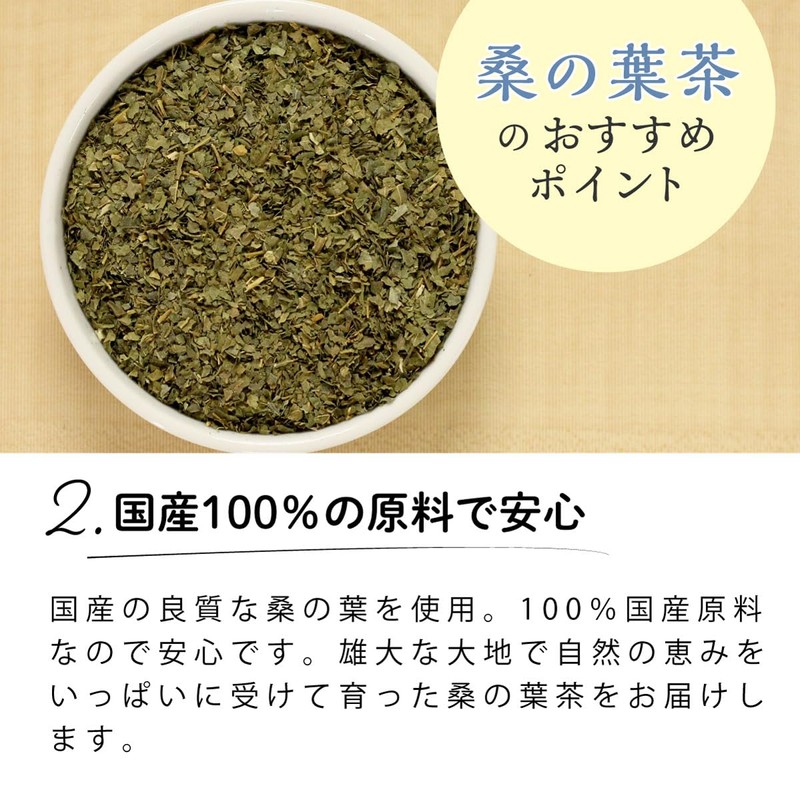 Chatsumi no Sato Japanese Mulberry Leaf Tea Bag 0.1 oz