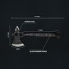 Titan International Knives Hunting Tomahawk Axe 1080 Carbon Steel Fixed