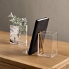 russell+hazel Acrylic Photo Bookend Set, Desk Accessories, 7.5" x 3.5"