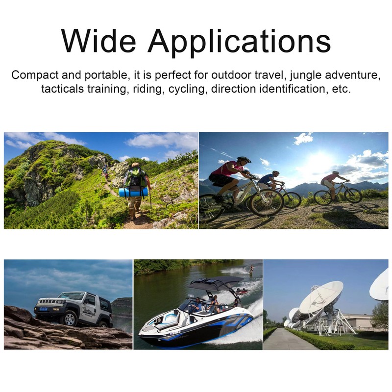 Multifunctional Compass High-Accuracy Geological Compass Survival Orienteering Compass Waterproof Gradiometer