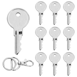 CH751 Keys Fit for Storage Compartment Lock - Spare Keys for RV Campers Storage Door Locks T-Handles Pickup Shells Tool Boxes Camper Toppers, Camper Shells, Truck Caps (10 Pack)