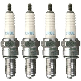Unbranded 4X  Spark Plug 1275 CR8E For  Suzuki Quadracer 450 LTR450 2x4 2006-2009