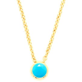 Jewelry Shop M bd0001 Birthstone Necklace, Color Stone, Necklace, Hypoallergenic, Simple Accessory, Made in Japan