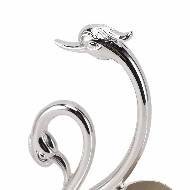 Swan Dinnerware Set Metal Tableware Cutlery Set Decorative Swan Base