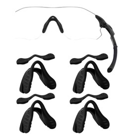 HILEEN Replacement Nose Pads Nose Pieces for Oakley EVZero Path OO9308 | EVZero Pitch OO9383 | EVZero Range OO9327 | EVZero Stride OO9386 | EVZero Blades OO9454 Sunglasses | Eyeglasses 4 Sets