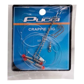 P-Line CRBH-2 Crappie Rig Bh Hook Crbh-2 Pk 1