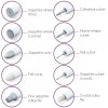 Beurer Manicure Pedicure Replacement 10-piece Attachment Set for MP32/42/64 NEW