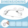 GDHeHKJi Ultra-Thin Slim Bidet - Non-Electric Cold Water Bidet Attachment