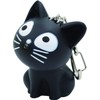 Seamoon DL338 Key Chain DeLite Cat Black