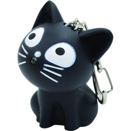 Seamoon DL338 Key Chain DeLite Cat Black