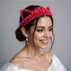 2 Pcs Cat Ears Headband, Cute Spa Headbands for Washing