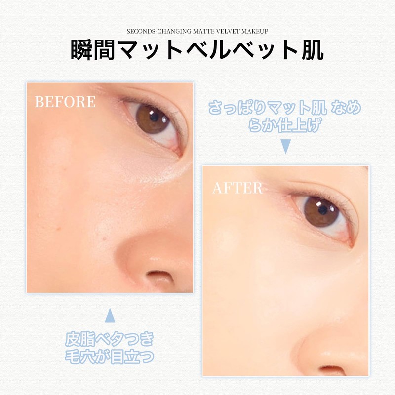 COCOETA Powder Foundation, Natural Coverage Foundation for Dry Skin, Won't