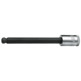 Gedore 1505718 Ball Point Hexagon Bit Socket 3/8 0.2 inch (4 mm)