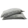 NIYS Luxury Bedding Percale/Poly Cotton Printed pillow cases 2 Pack