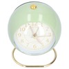 Alarm Clock Silent Non Ticking Metal Paint Power Saving Eye