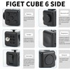 YOU ER MEI Cubo AntiEstres, 2Pcs Fidget Cubo Alivia El