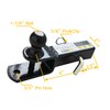 MaxxHaul 50595 3-in-1 ATV UTV Trailer Hitch Mount with Hitch