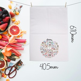 MNIGIU Boston Travel Gift Boston Kitchen Towel Boston Kitchen Decor for Housewarming Boston Souvenir Gift (Boston Towel)