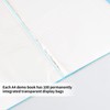 A4 Display Book with Transparent Pockets, 100 Pockets, A4 Presentation