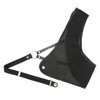 Archery Chest Guard Black PET And Cowhide Hunting Chest Protector