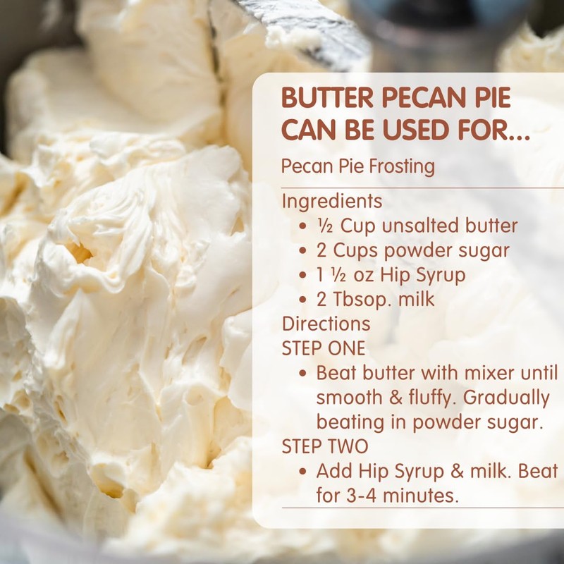 Hip Syrups - Butter Pecan Pie Sugar Free Simple Syrup